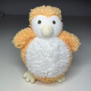Vintage 2004 Baby GAP Penguin Plush Orange White Mini 5” Shaggy Terry Cloth Feet